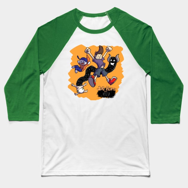 JFTV Celebration Baseball T-Shirt by JbombCreative